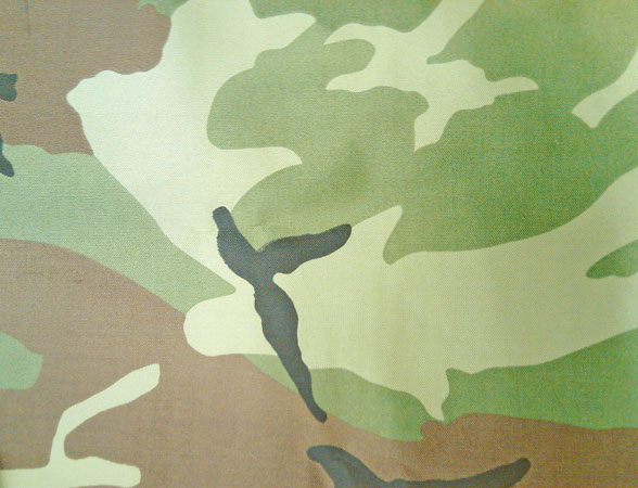Print Fabric Camo green