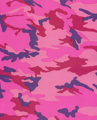 Print Fabric Camo Pink