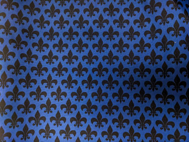 Print Fabric Fleur-de-lis