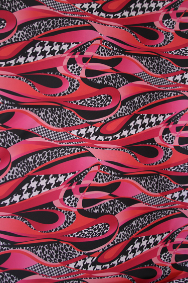 Print Fabric Pink Mamba