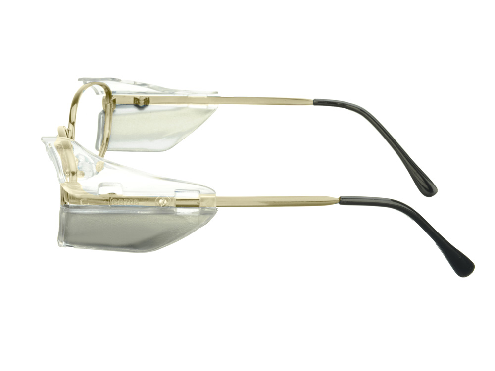 Metal Wrap Around Radiation Glasses Model 116