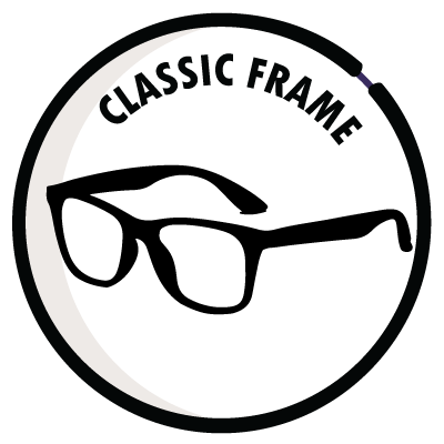Eyewear Frame Type: Classic