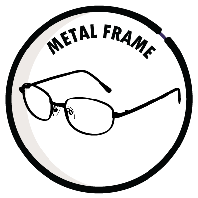Eyewear Frame Type: Metals