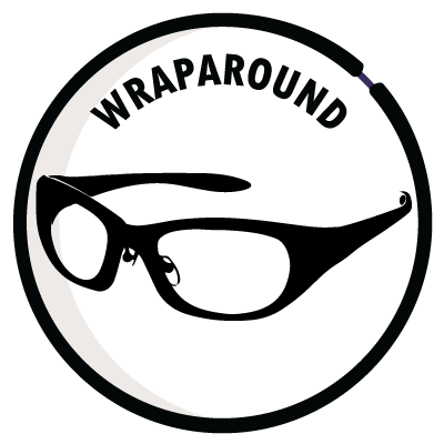 Ultralite Wrap Lead Glasses