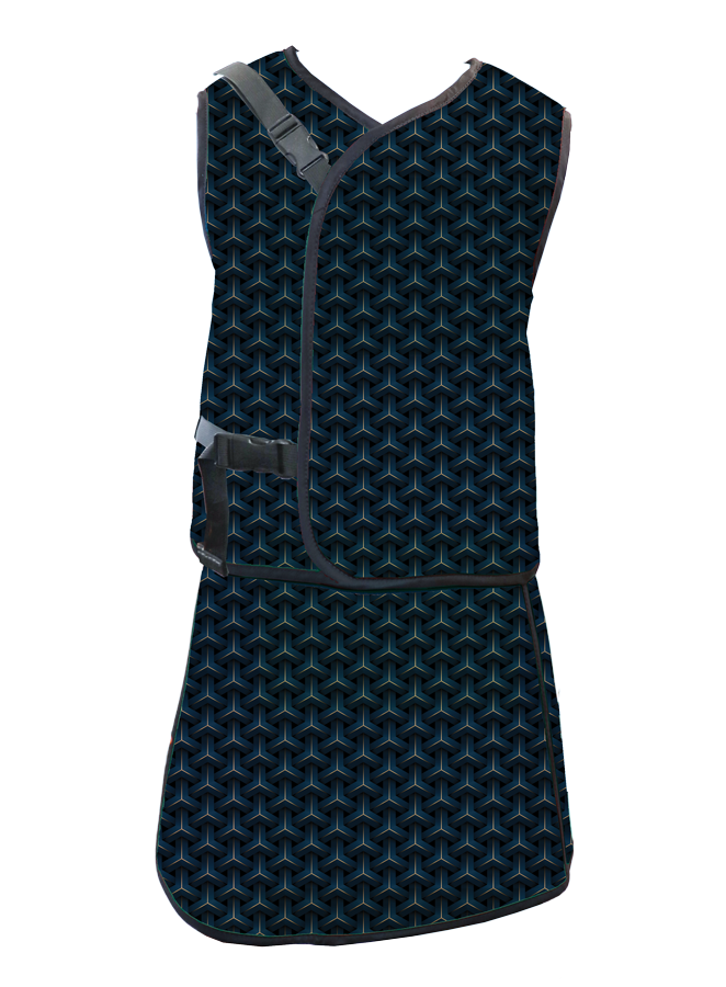 Limited Edition Apron Fabric - Blue Steel