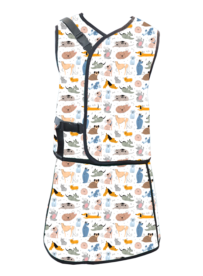 2025 Limited Edition Apron Fabric - Pawsitive Vibes