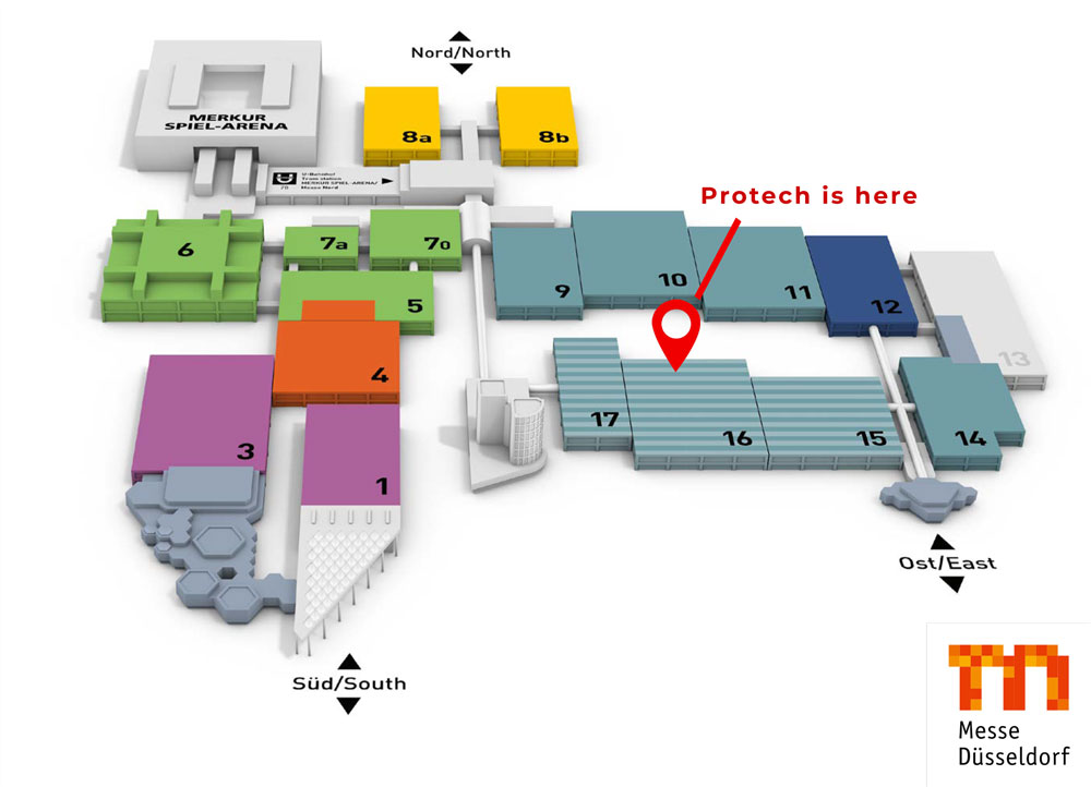 Medica 2022 Messe Dusseldorf Exhibition map