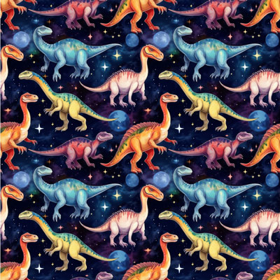 2025 Limited Edition Fabrics - Jurassic Galaxy