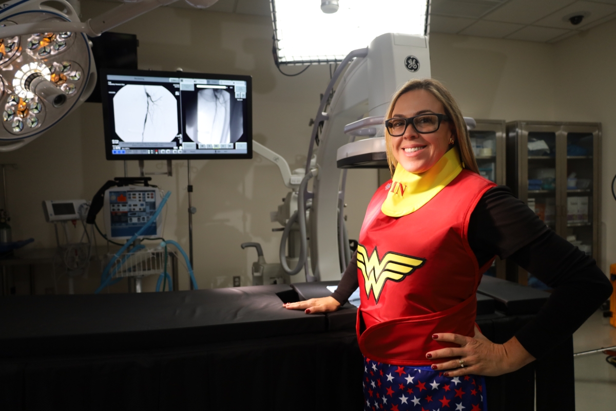 lead apron fit check